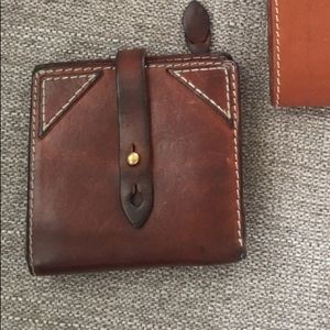 Madewell Bi-fold Wallet English Saddle